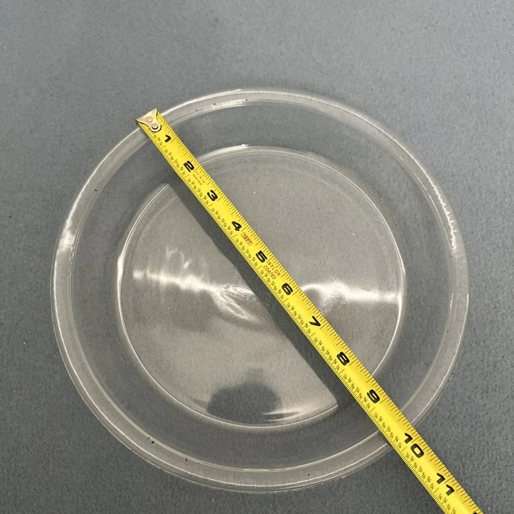 Vintage PYREX 209 Clear Glass 9 Inch Pie Plate - 1970's Era